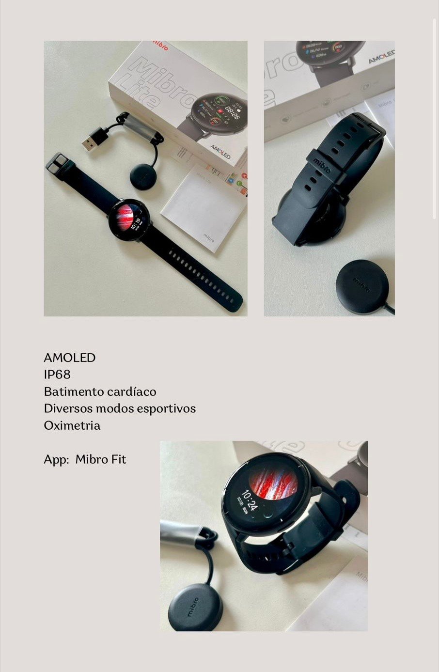 Smartwatch Smart Mibro Lite