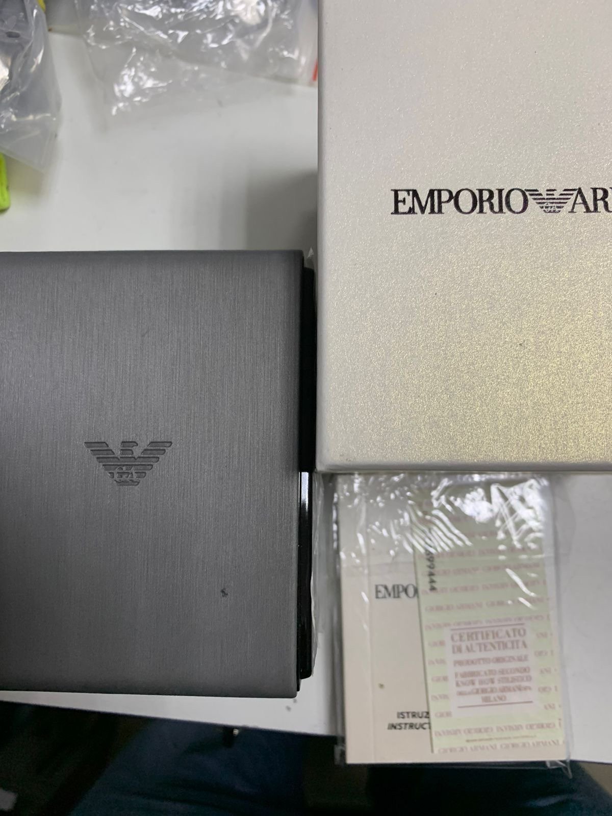 Caixas para Relógios Armani Modelo