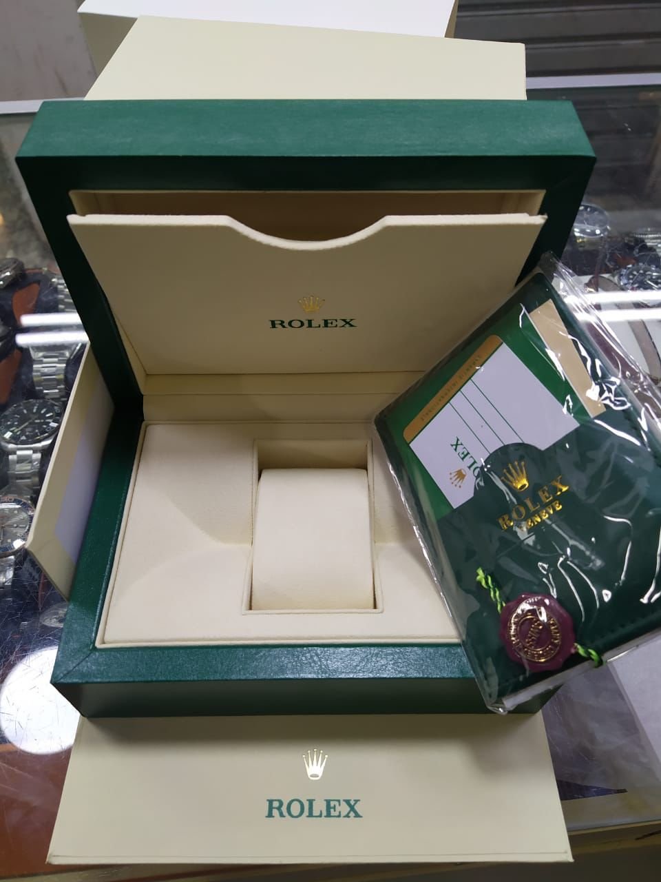 Caixas para Relógios Rolex Modelo Premium