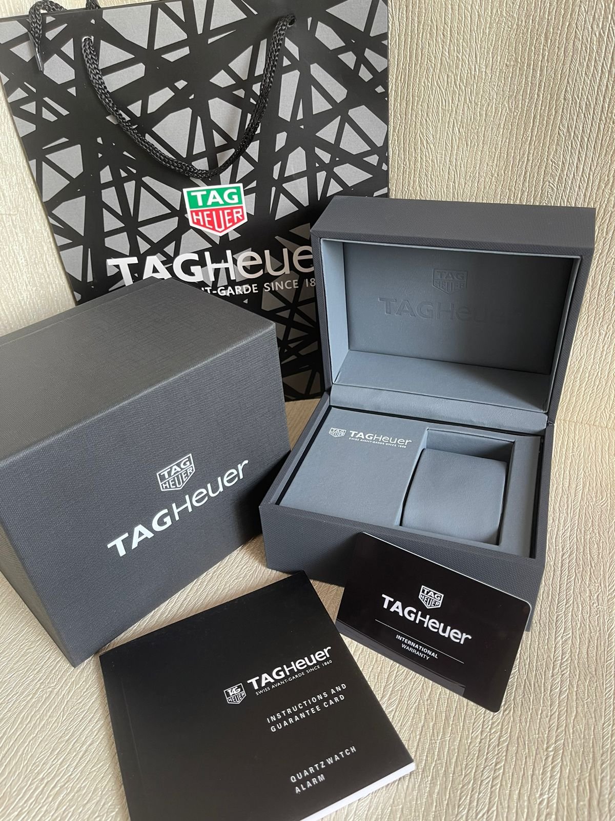 Caixas para Relógios Tag Heuer Nova